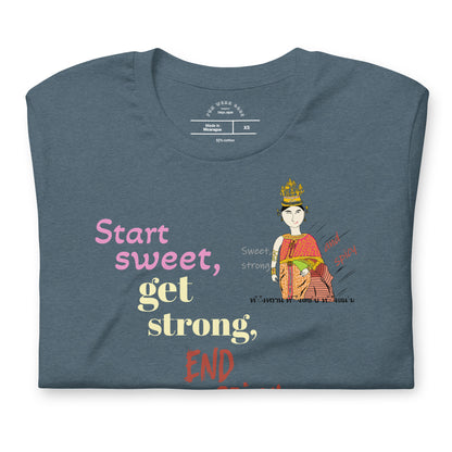 Fun Softstyle T-Shirt - Playful Thai Lady Graphic Tee | FunWearCode