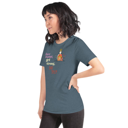 Fun Softstyle T-Shirt - Playful Thai Lady Graphic Tee | FunWearCode
