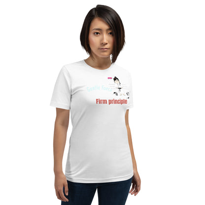 Lady Judo Theme T-Shirt – Comfortable Martial Arts Graphic Tee | FunWearCode