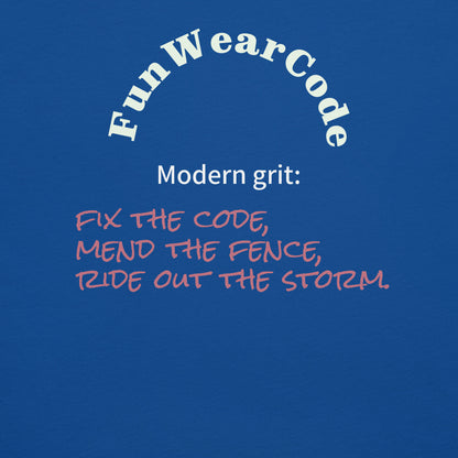 Camiseta vaquera con estampado - Camiseta vintage estilo western | FunWearCode