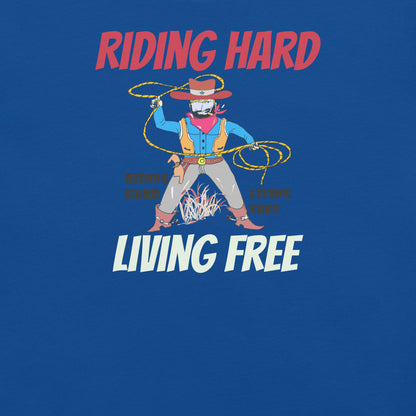 Camiseta vaquera con estampado - Camiseta vintage estilo western | FunWearCode