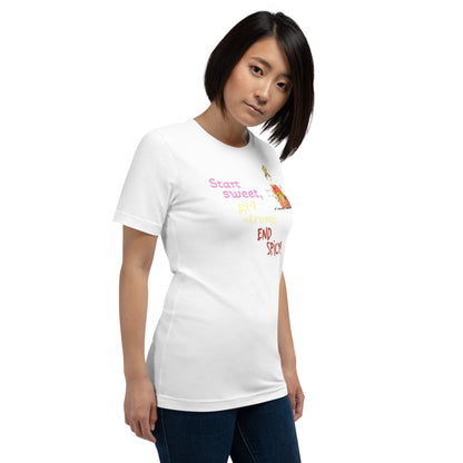 Fun Softstyle T-Shirt - Playful Thai Lady Graphic Tee | FunWearCode