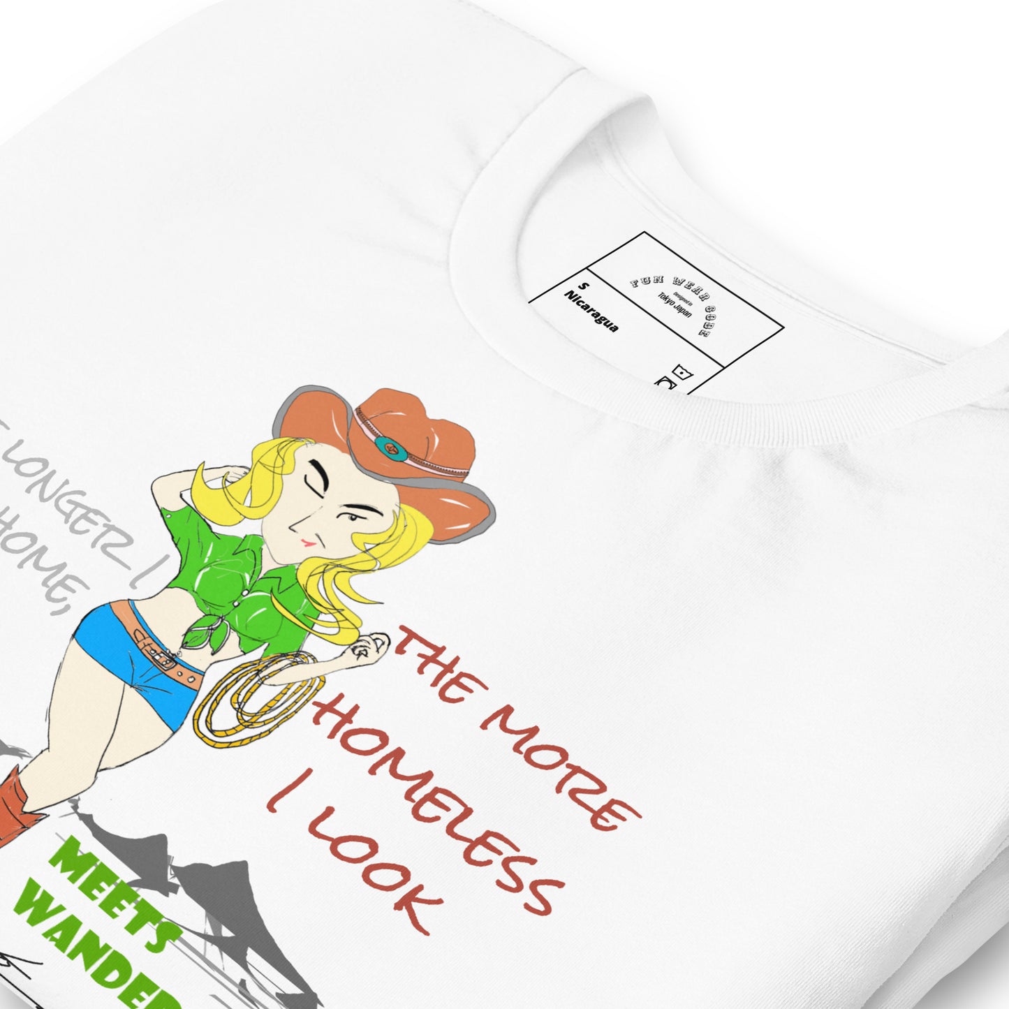 Classic Cowgirl Graphic T-shirt - American Style Tee for Fun-Loving Souls | FunWearCode