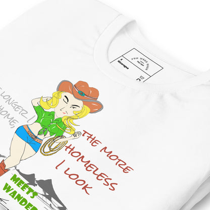 Classic Cowgirl Graphic T-shirt - American Style Tee for Fun-Loving Souls | FunWearCode